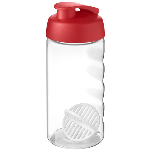 Shaker publicitaire 500 ml H2O Active Bop Rouge translucide